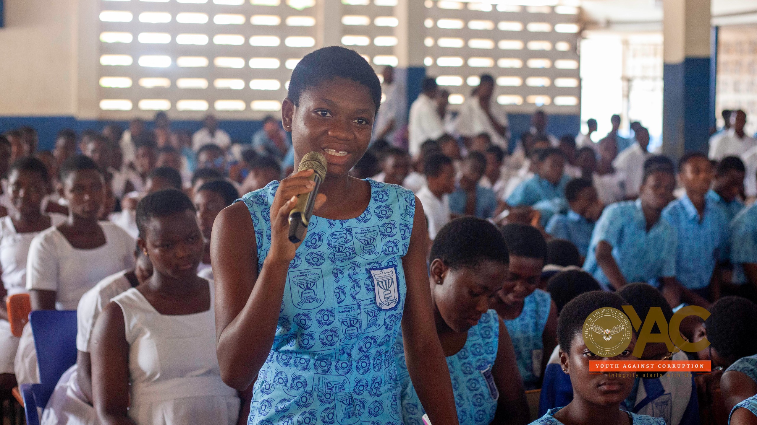 OSP Drives Anti-Corruption Message at Wesley Grammar School