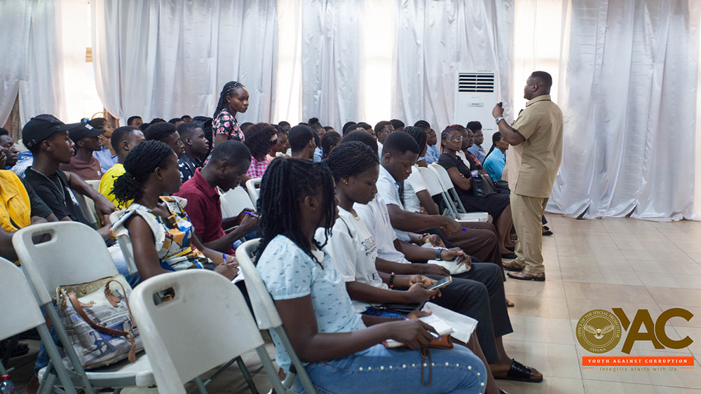 YAC Educates Accra Technical University on Corruption